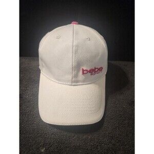 Bebe Sport Active Wear Iconic bebe Logo StrapBack Hat